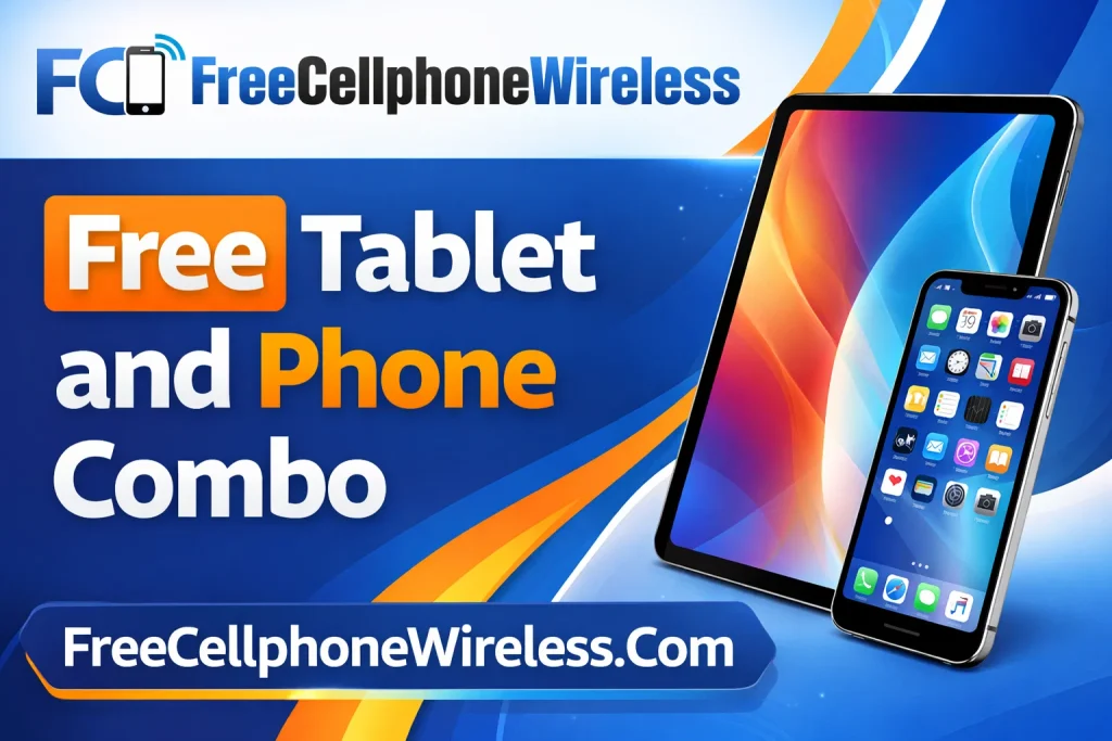 Free Tablet and Phone Combo