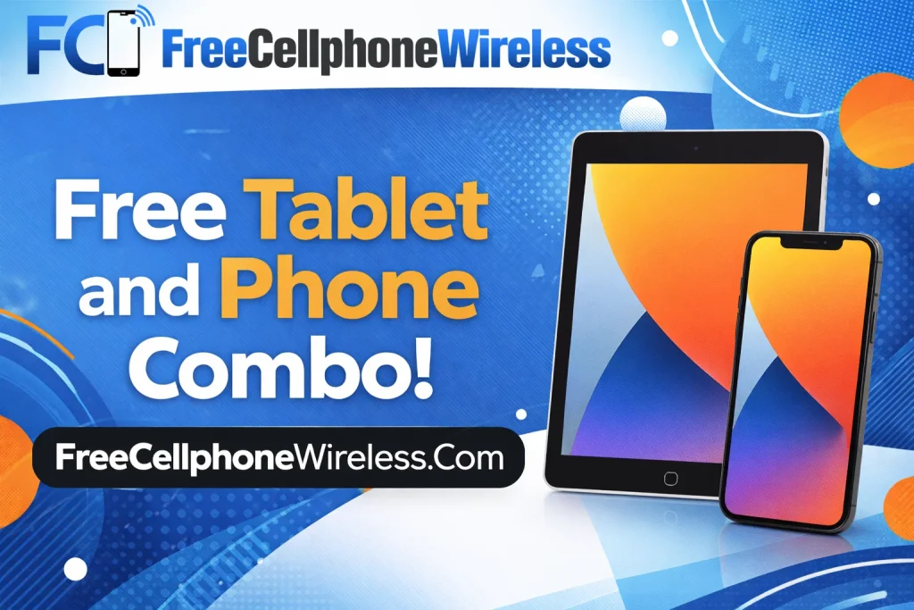 Free Tablet and Phone Combovv