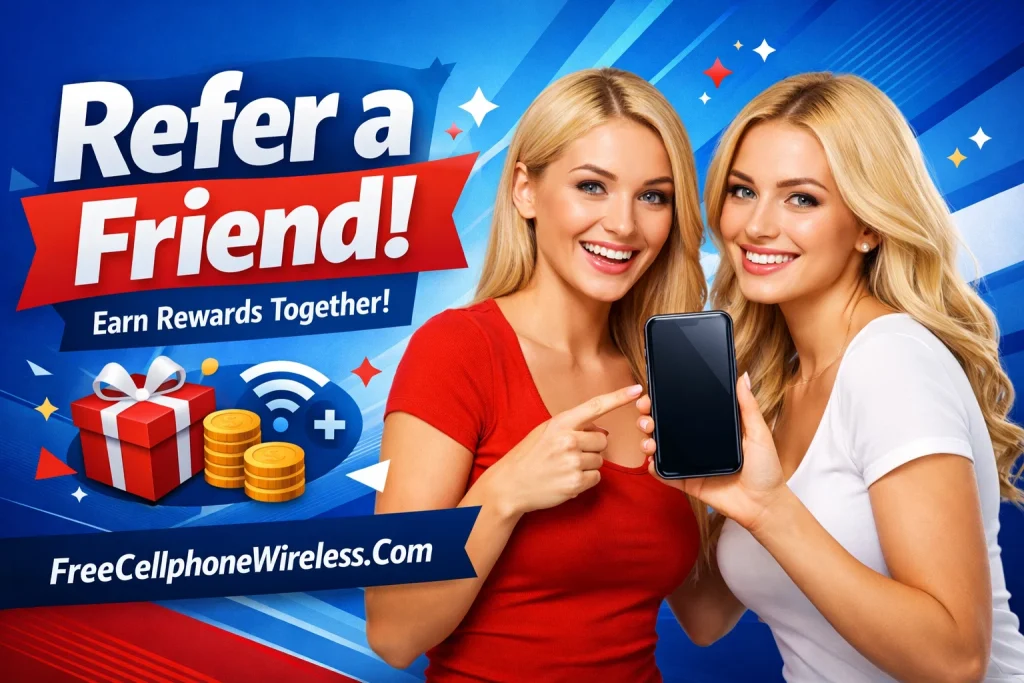 Home 4 Refer a Friend and earn free phone